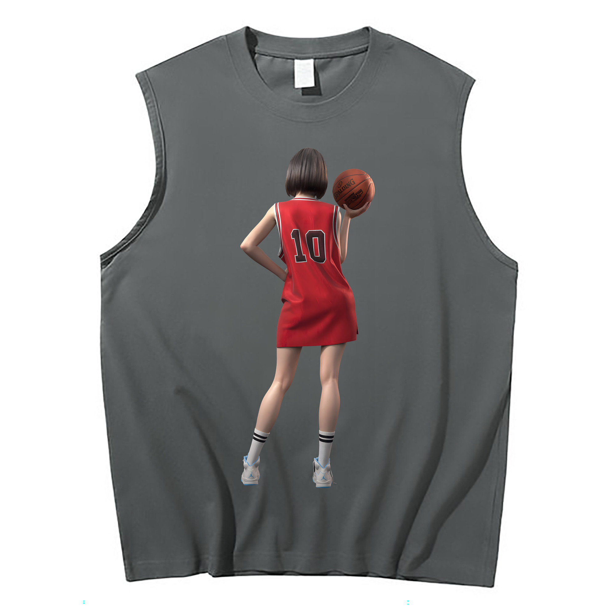 （画像用） SLAM DUNK／スラムダンク コットン100％タンクトップ（フロントプリント）